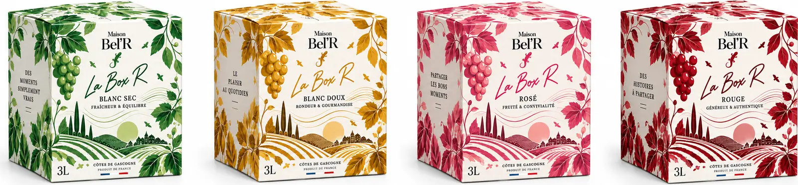 La Box'R, bag-in-box de trois litres